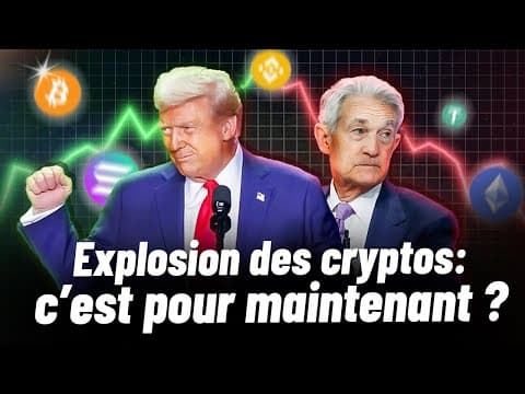 Pourquoi une BAISSE des taux de la FED pourrait faire EXPLOSER les CRYPTOS dès aujourd'hui ?
